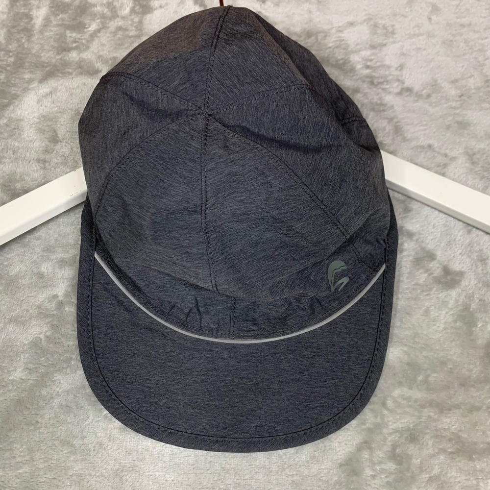 Sunday Afternoons Hat Cap Gray Heather Running Mens M/L Reflective Packable